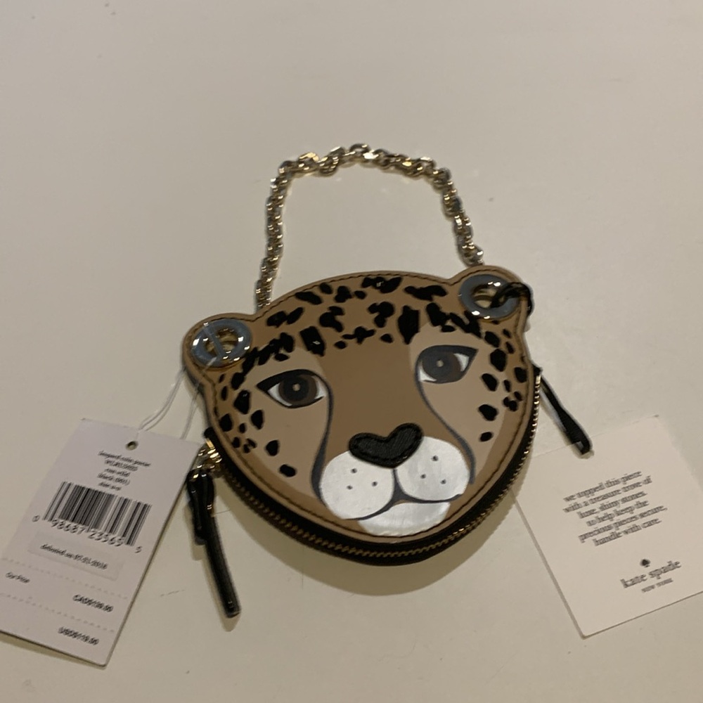 COPY - NWT Leopard Coin Purse from Kate Spade ! - Picture 8 of 11